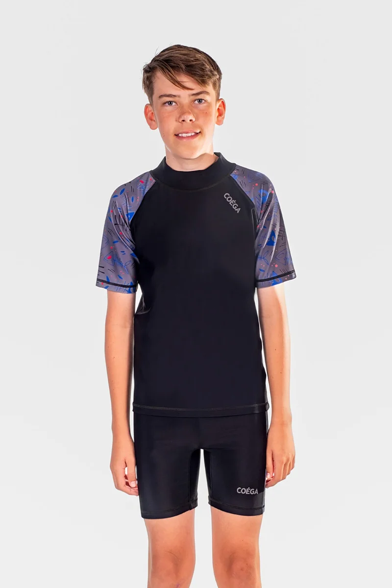 COEGA Two piece Suit Suit Boys Sz10 - Blue Black Fish